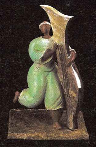 David Schluss Limited Edition Sculpture: " David's Harp "