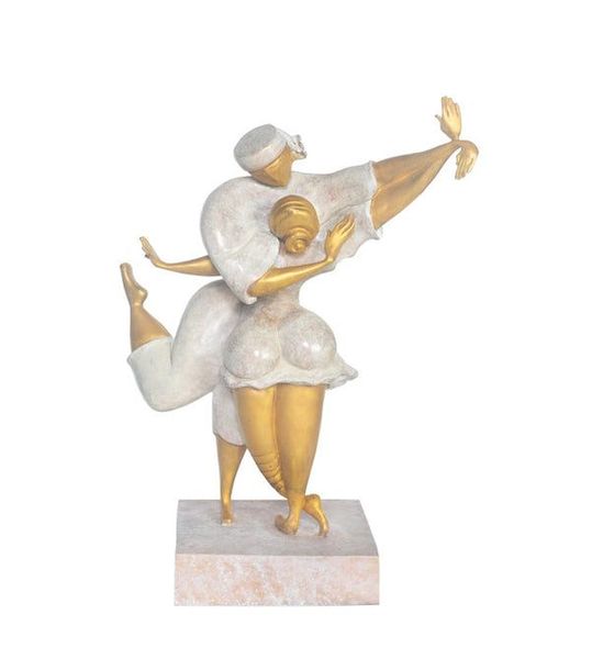 David Schluss Limited Edition Sculpture: " Tango Night "