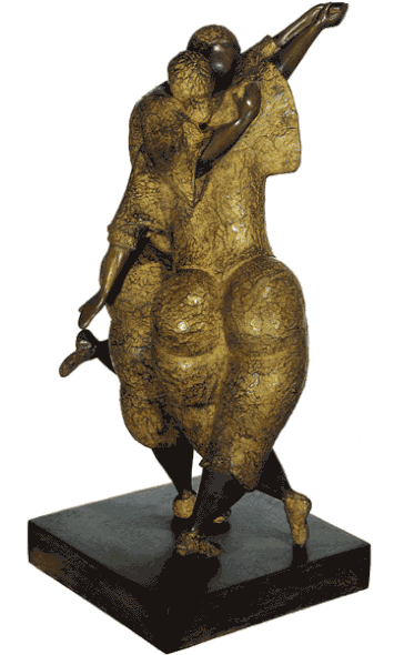 David Schluss Limited Edition Sculpture: " The Dance "