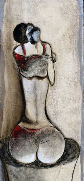 David Schluss Limited Edition Serigraph:"Allure"