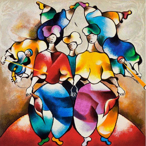 David Schluss Limited Edition Serigraph:"Folklore"