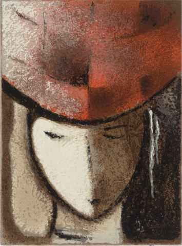 David Schluss Limited Edition Serigraph:"Mystique Ginger"