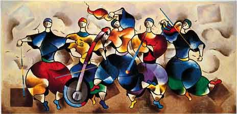 David Schluss Limited Edition Serigraph:"Nirvana"