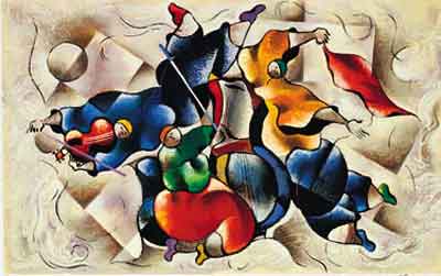 David Schluss Limited Edition Serigraph:"Rhapsody"