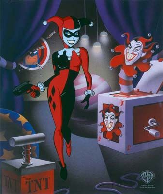 DC Comics Limited Edition Animation Art:"Classic Harley"