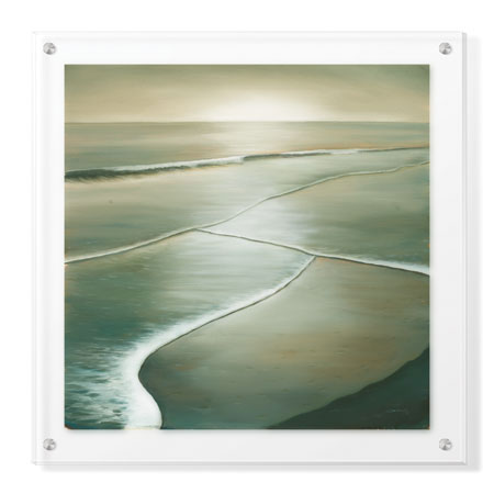 Deac Mong Limited Edition Ready to Hang Giclee on Clear Acrylic: "Waves I"