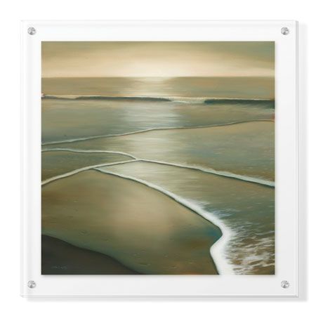Deac Mong Limited Edition Ready to Hang Giclee on Clear Acrylic: "Waves II"