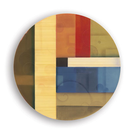 Deac Mong Limited Edition Ready to Hang Giclee on Sustainable Bamboo: "Abstract Interest IV"