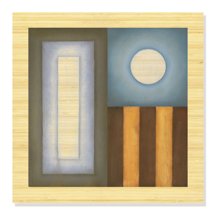 Deac Mong Limited Edition Ready to Hang Giclee on Sustainable Bamboo: "Patterns of Reason IV"