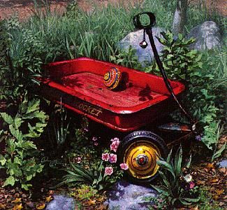 DEAN MORRISSEY 12X13 Secondary Market Art: "REDD ROCKET PREFL AP"