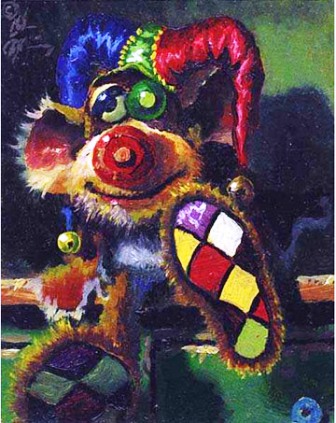 DEAN MORRISSEY 4X5 Secondary Market Art: "SNAPPY ARGYLE"