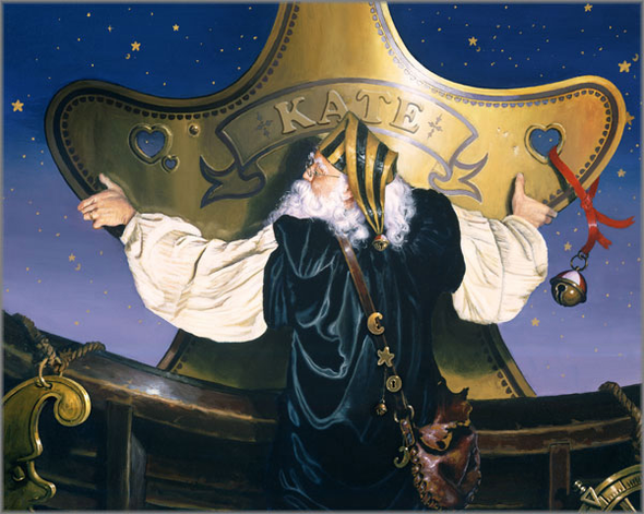 Dean Morrissey Artist Hand Signed Open Edition Canvas Giclee: "Kate's Star"