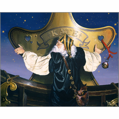 Dean Morrissey Artist Hand Signed Open Edition Canvas Giclee: "Kate's Star"