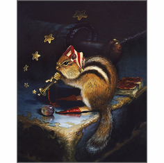 Dean Morrissey Artist Hand Signed Open Edition Canvas Giclee: "Minstrel in the Mill"