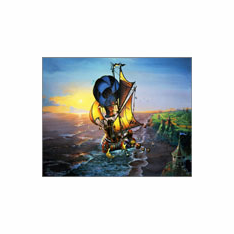 Dean Morrissey Artist Hand Signed Open Edition Canvas Giclee: "Sleeper Flight"