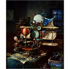 Dean Morrissey Artist Hand Signed Open Edition Canvas Giclee: "Time Coaster"