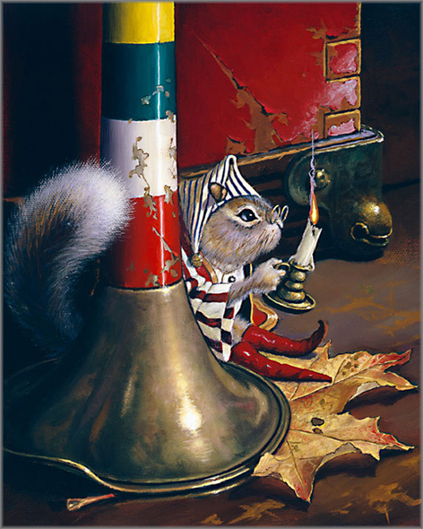 Dean Morrissey Artist Personally Signed Canvas Giclee:"Around the Horn"
