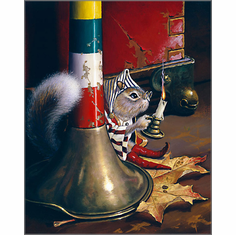 Dean Morrissey Artist Personally Signed Canvas Giclee:"Around the Horn"
