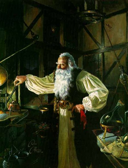 Dean Morrissey Limited Edition Print: "Tending the Star Furnace"