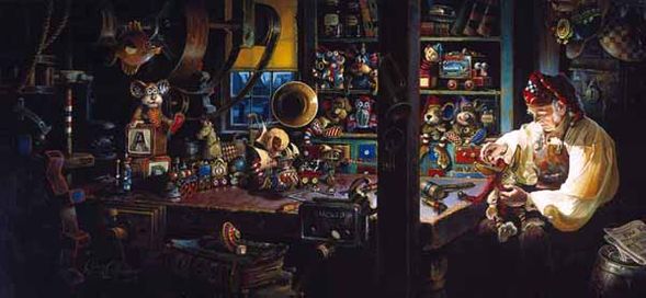 Dean Morrissey Limited Edition Print: "The Magic Door"