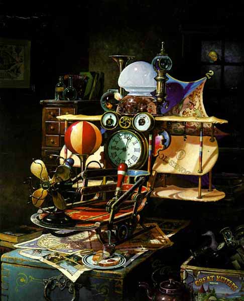 Dean Morrissey Limited Edition Print: "Time Coaster"