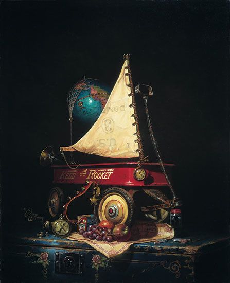Dean Morrissey Signed by the Artist Limited Edition Paper Lithograph:"The Redd Rocket"
