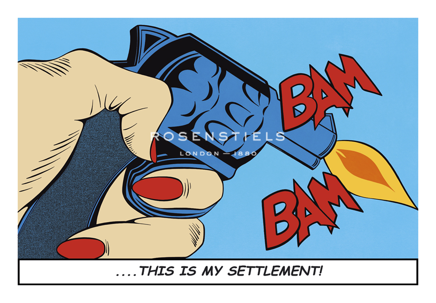 Deborah Azzopardi Hand Numbered Limited Edition Print on Paper :"This Is My Settlement"