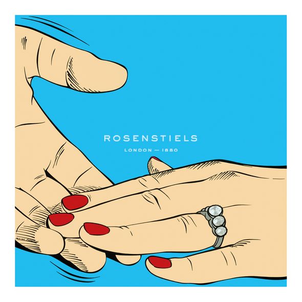 Deborah Azzopardi Hand Numbered Limited Edition Print on Paper :"Will You Be Mine"