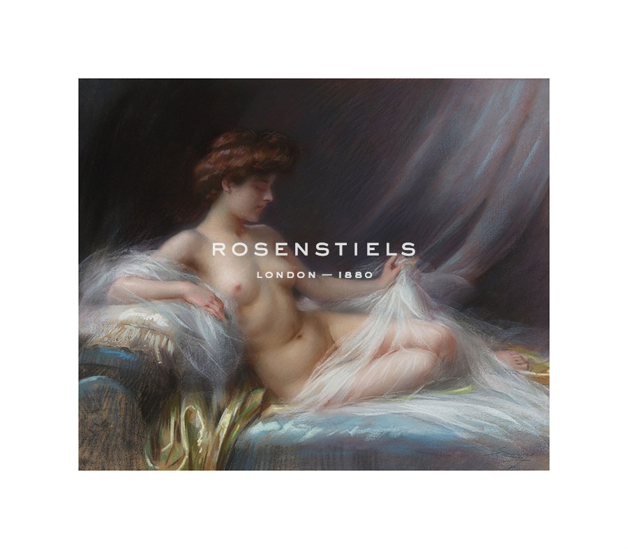 Delphin Enjolras Hand Numbered Limited Edition Print on Paper :"Reclining Nude"