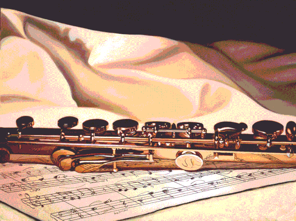 Denard Stalling Handsigned and Numbered Limited Edition Giclee on Canvas:"Rhapsody"