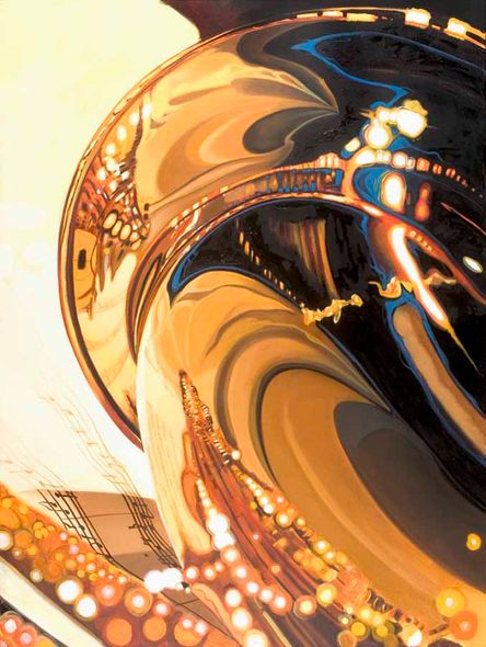 Denard Stalling Open Edition Giclee on Canvas:"Fusion"