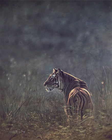 Denis Mayer Jr Hand Signed and Numbered Limited Edition Canvas Giclee:"Morning Majesty"