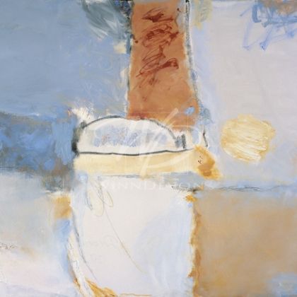 Diane Nevitt Limited Edition Hand-Embellished Giclee on Canvas:"Heathaze, Garda"