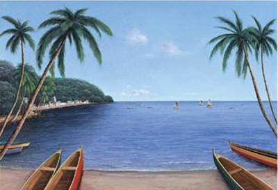 Diane Romanello Limited Edition Giclee on Canvas: " Day Dreaming "