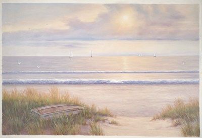 Diane Romanello Limited Edition Giclee on Canvas: " Ocean Surf "