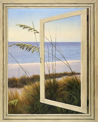 Diane Romanello Limited Edition Giclee on Canvas: " Outlook "