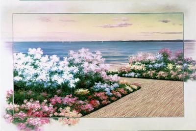 Diane Romanello Limited Edition Giclee on Canvas: " Waters Edge "
