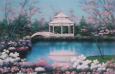 Diane Romanello Limited Edition Serigraph on Paper: " Now and Forever "