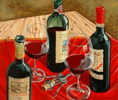 Dima Gorban Hand Signed and Numbered Limited Edition Serigraph on Paper: " Afternoon Enchantment "
