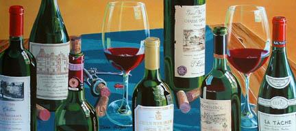 Dima Gorban Hand Signed and Numbered Limited Edition Serigraph on Paper: " Feasting "