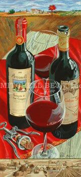 Dima Gorban Limited Edition Serigraph on Paper: " Romantic Interlude "