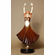 Dimitri Chiparus Handcrafted Solid Bronze Sculpture:"Hindu Dancer"