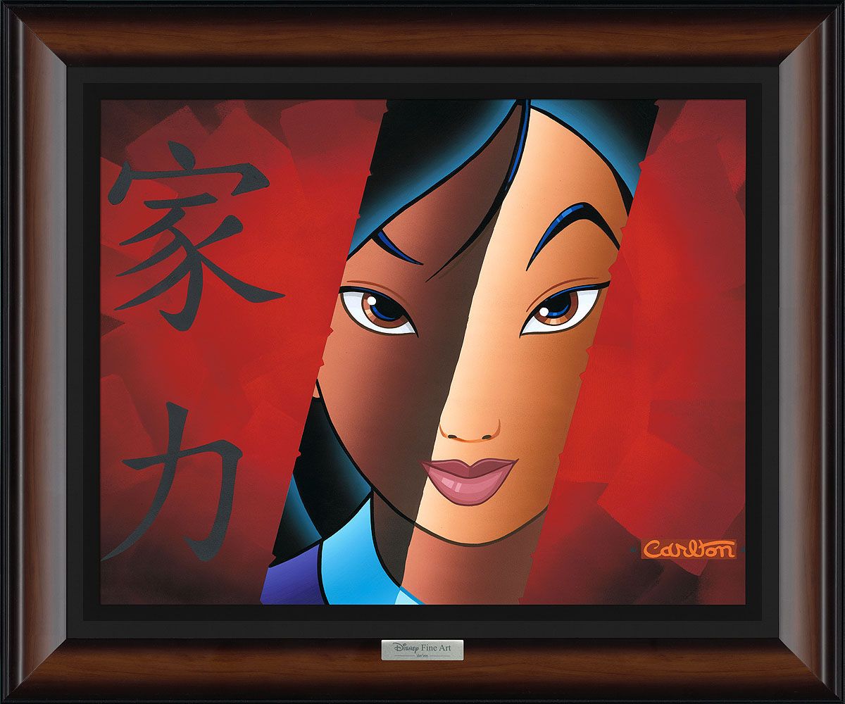 Disney Framed Limited Edition Canvas Giclee"Who I Am Inside" by Trevor