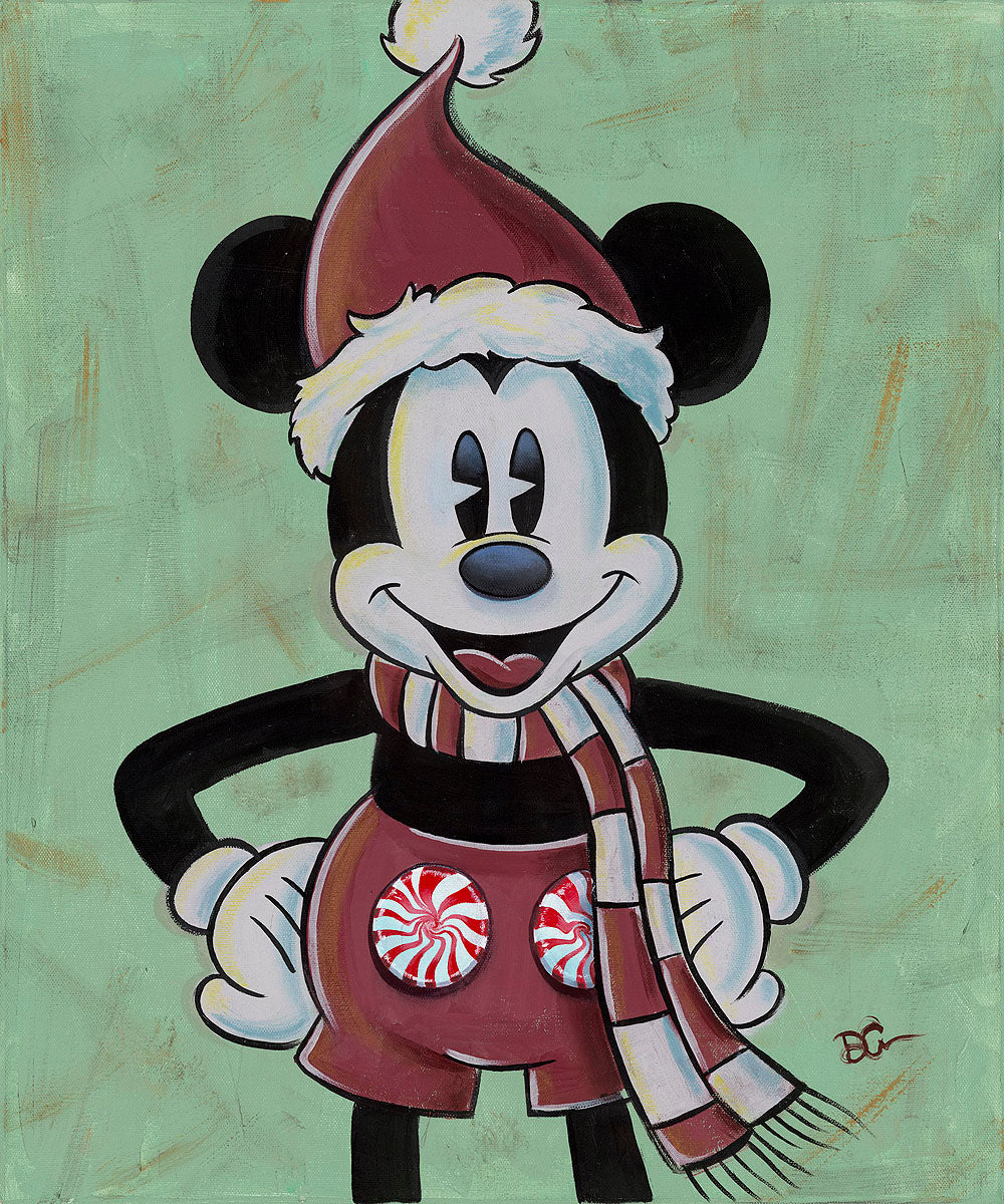Dom Corona Artist Signed Disney Ltd Ed Gallery Wrap Canvas:"Peppermick"