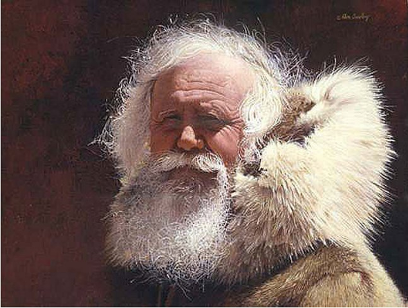 Don Crowley Limited Edition Artist's Proof Print:"The Trapper"