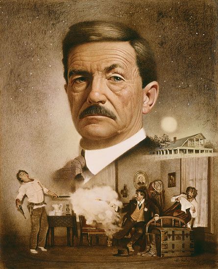 Don Crowley Handsigned & Numbered Limited Edition Giclee on Canvas:"Pat Garrett: The Making of a Legend"