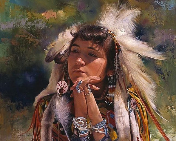 Don Crowley Limited Edition Artist Proof Print:"Plumes and Ribbons"