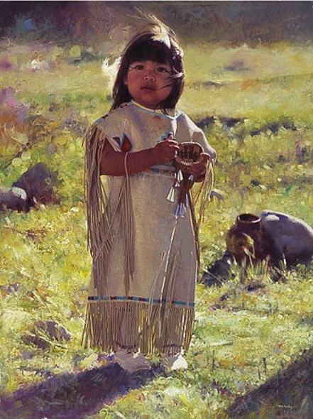 Don Crowley Limited Edition Artist Signed Print:"Anna Thorne"