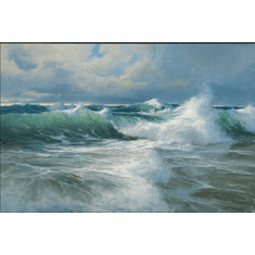 Don Demers Artist Signed Limited Edition Canvas Giclee:"Ocean Breakers