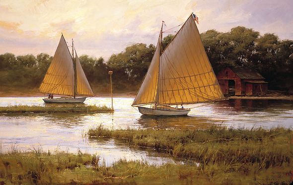 Don Demers Open Edition Fine Art Canvas Gicl&eacute;e:"Summer Times"